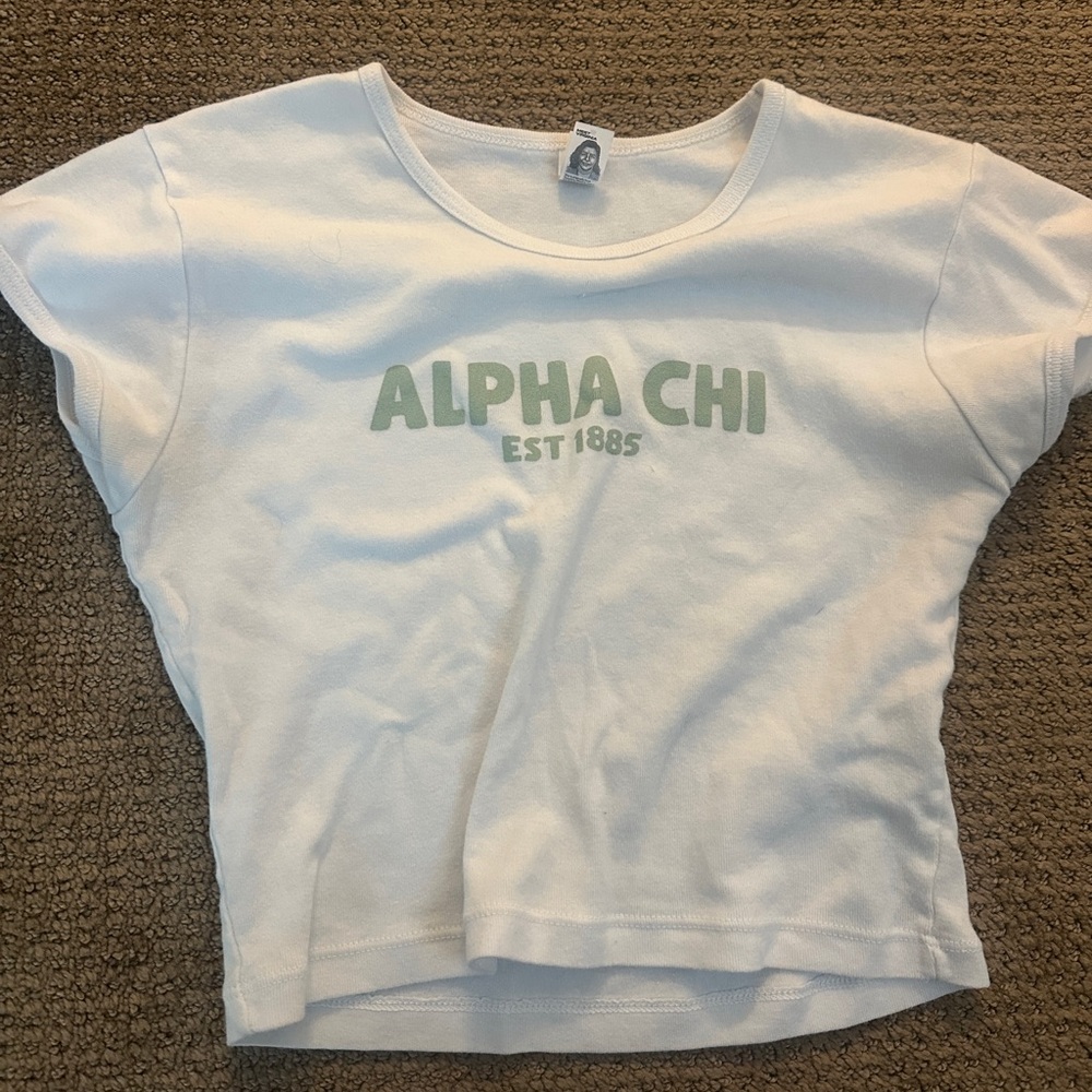 Alpha Chi Omega Baby Tee